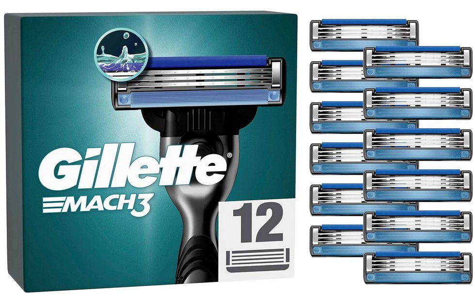 Gillette Mach3 Rasierklingen 12 Pack ab 17,99€ (statt 24€)