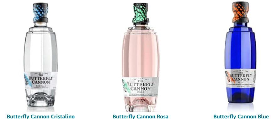 Butterfly Cannon Tequila  40% Vol 0,5l für 24,30€ (statt 35€)