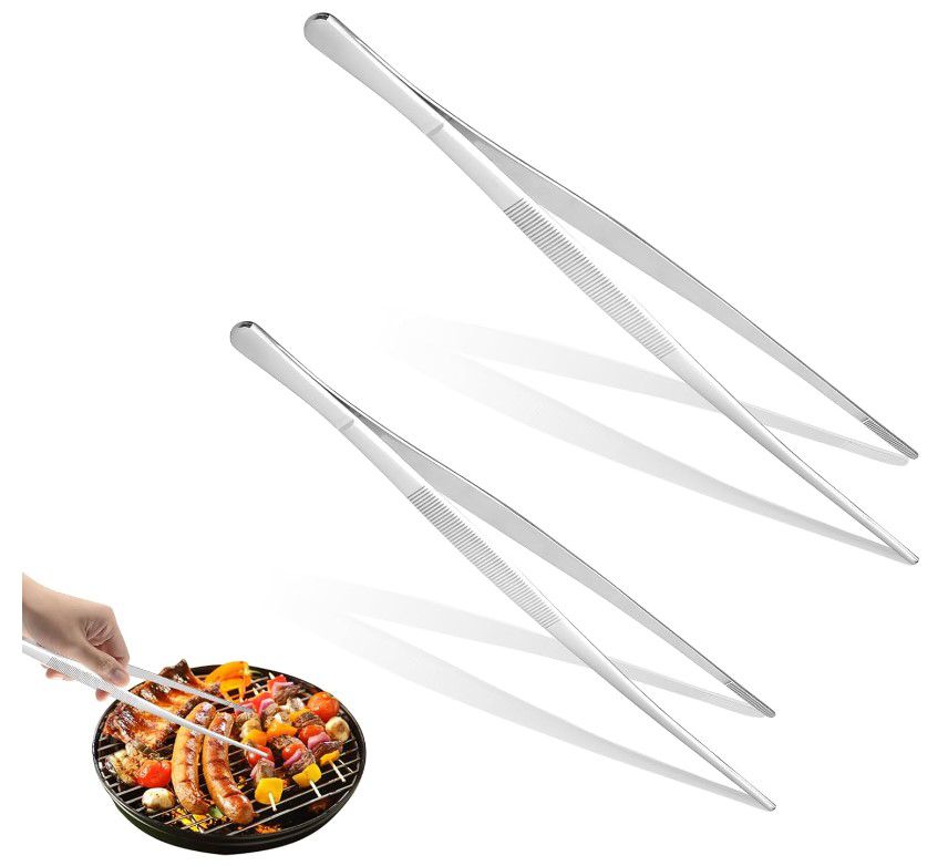 2er Set Koch  u. Grillpinzetten 20cm & 30cm für nur 4,99€ (statt 13€)