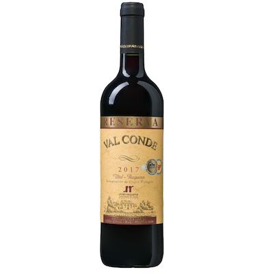 6 Flaschen 2017er Val Conde Utiel Requeña DO Reserva Rotwein für 27,54€ (statt 53€)