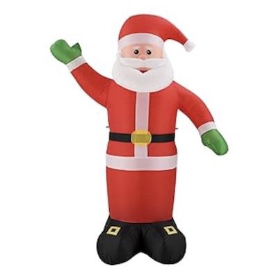 Juskys XXL Weihnachtsmann 250 cm aufblasbar & beleuchtet für 27,96€ (statt 40€)