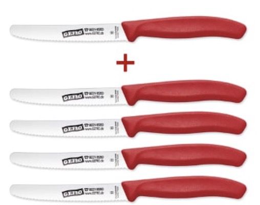 5x Gefro Tomatenmesser (ultrascharf) für 20€ (statt 25€)