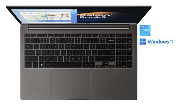 Samsung Galaxy Book3   15,6 Zoll FHD Notebook mit 256GB für 469€ (statt 540€)