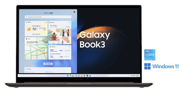 Samsung Galaxy Book3   15,6 Zoll FHD Notebook mit 256GB für 469€ (statt 540€)