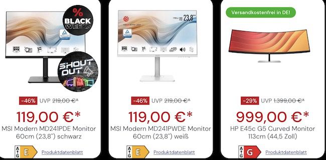 Office Partner Black Week Angebote   z.B. Lenovo Mini PC für 179€ (statt 238€)