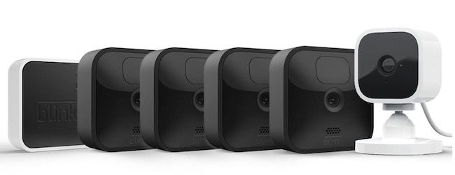 4er Set Blink Outdoor HD Sicherheitskamera + Blink Mini für 142,98€ (statt 175€)