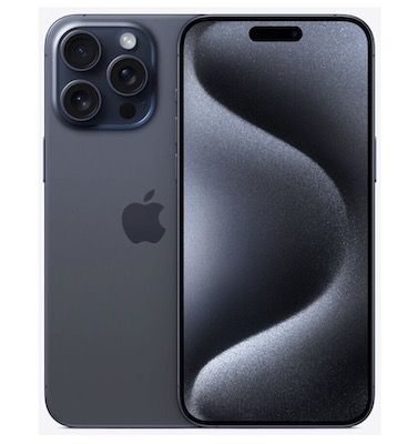 Apple iPhone 15 Pro Max für 349€ + 2x o2 Allnet 280GB 5G für 49,98€ mtl.