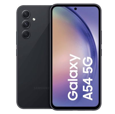 Samsung Galaxy A54 128GB Android 14, 5G für 293,53€ (statt 322€)