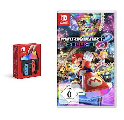 Nintendo Switch OLED inkl. Mario Kart 8 Deluxe für 329€ (statt 368€)