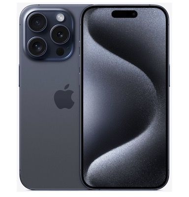 📱 Apple iPhone 15 Pro für 1€ + o2 Allnet 280GB 5G für 54,99€ mtl.