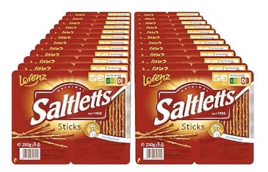 24x Lorenz Saltletts Sticks je 250 g für 28,86€ (statt 44€)