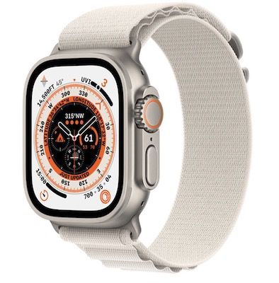 Apple Watch Ultra mit Alpine Loop Polarstern Large für 676,95€ (statt 789€)