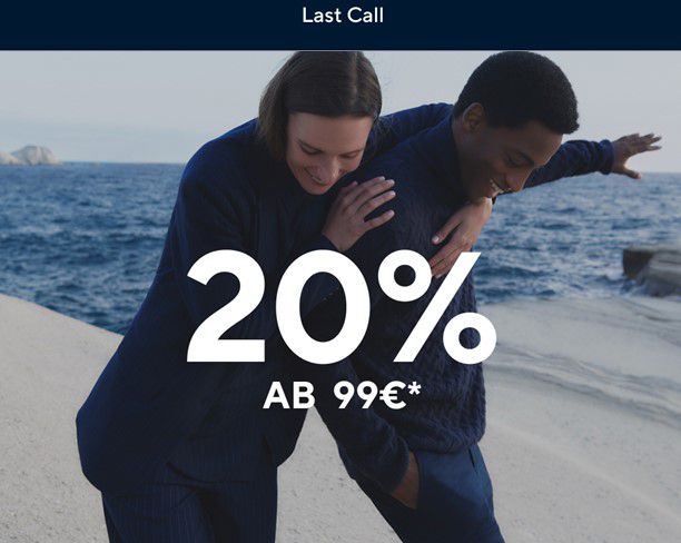 Tom Tailor Advents Sale bis 60% Rabatt + 20% extra Rabatt ab 99€