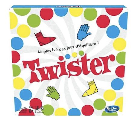 Hasbro Gaming Twister Partyspiel (franz. Version) für 9,64€ (statt 22€)