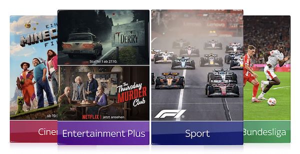 🔥 Sky komplett inkl. Netflix Standard (mit Werbung) für 38,99€ mtl. (statt 75€)