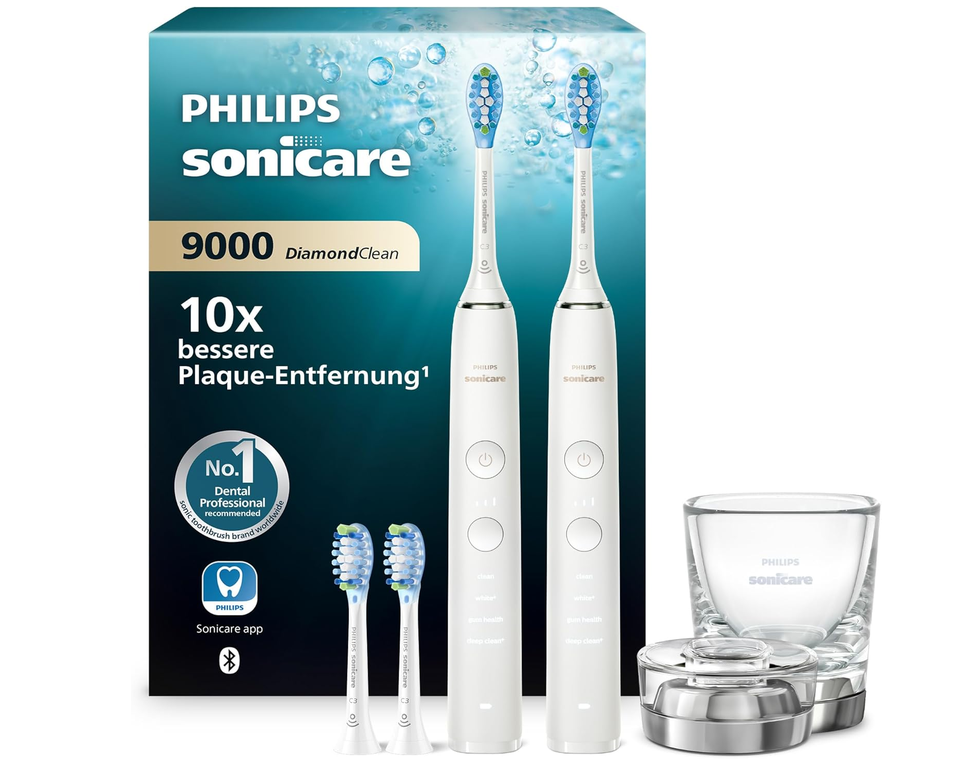🦷🪥 2er Set Philips HX9914 DiamondClean Schallzahnbürste für 199,99€ (statt 263€)