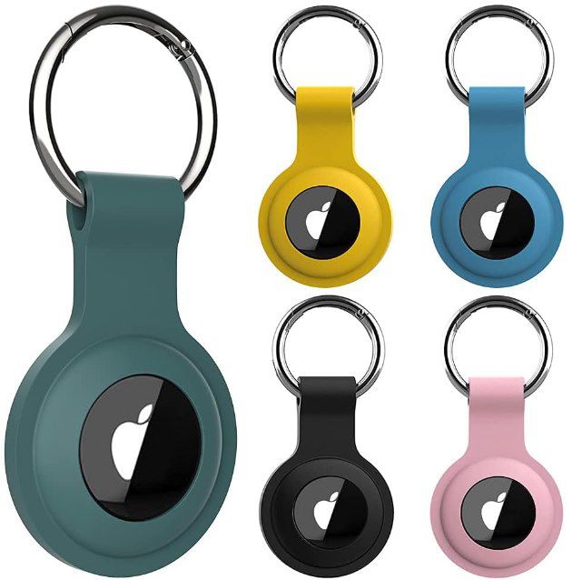5x Apple AirTag Anhänger aus Silikon für 3,99€ (statt 8€)