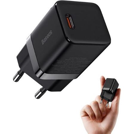 Baseus Mini USB C Netzteil mit 30W, PD 3.0 & PPS Schnellladung für 6,21€ (statt 18€)