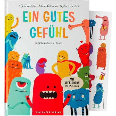 Ein gutes Gefühl, Gefühlstagebuch für Kinder von 6 – 11 Jahren für 16,90€ (statt 20€)