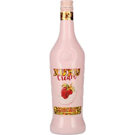 XUXU Cream Fruchtiger Erdbeer Sahne Likör, 0,7L, 15% für 8,99€ (statt 15€)