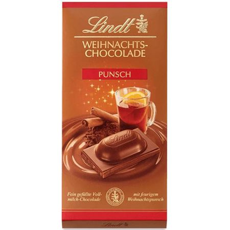 4 x 100g Lindt Weihnachts Chocolade Punsch für 9,80€ (statt 12€)