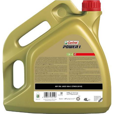 Castrol Power1 4T 10W 40 Motoröl, 4 Liter für 32,31€ (statt 39€)