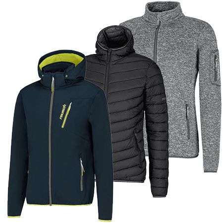 🔥 Geomix: -70% auf Reusch Jacken + 15€ Extra &#8211; z.B. Fleecejacke für 21€ (statt 45€)