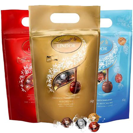 Amazon: 1Kg Lindt Lindor Beutel in versch. Sorten ab je 19,79€ (statt 26 30€)