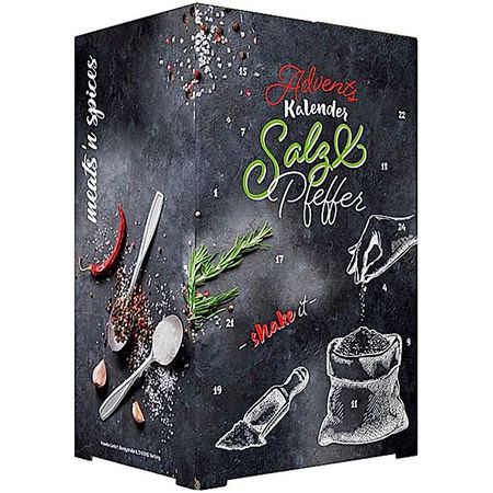 Weltbild Salz & Pfeffer Feinschmecker Adventskalender 2023 für 9,99€ (statt 19€)