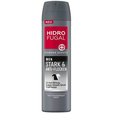 Hidrofugal MEN Stark & Anti Flecken Deo Spray, 150ml ab 2,29€ (statt 3,55€)