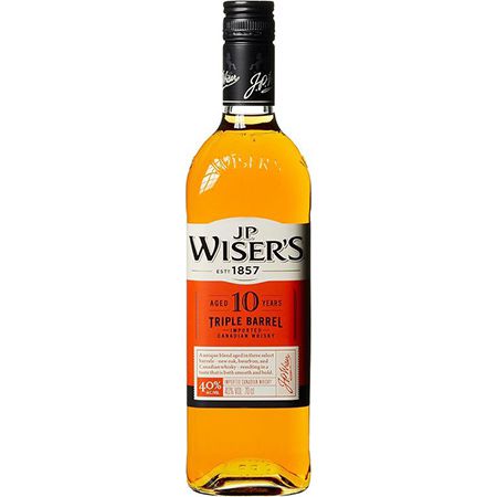 J.P. Wisers Triple Barrel Canadian Whisky, 10 Jahre, 0,7L für 12,47€ (statt 18€)