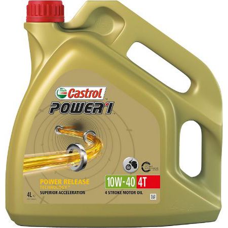 Castrol Power1 4T 10W 40 Motoröl, 4 Liter für 32,31€ (statt 39€)