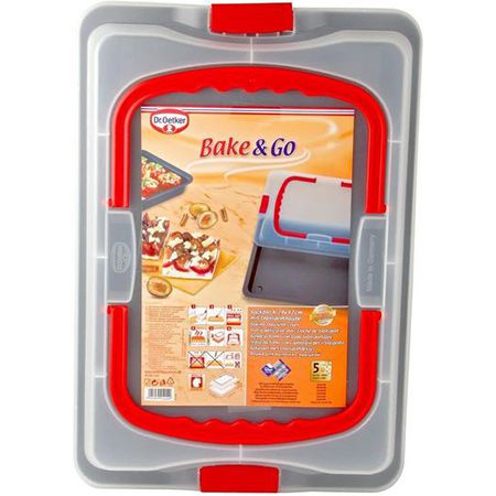 Dr. Oetker 1012 Backblech mit Transporthaube für 15,99€ (statt 21€)