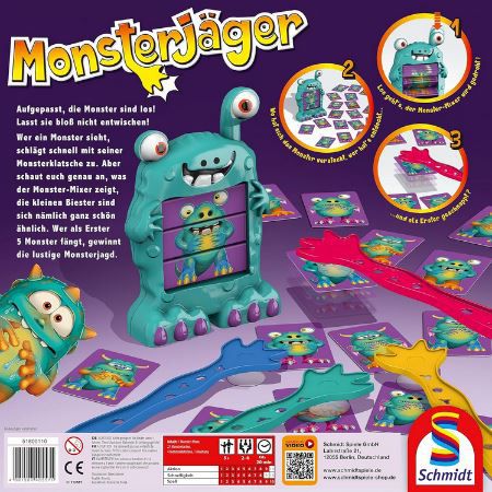 Schmidt Spiele Monsterjäger Aktionsspiel für 10€ (statt 14€)