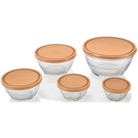5er Pack Ernesto Glasschalenset mit Deckel ab 4,99€ (statt 16€)