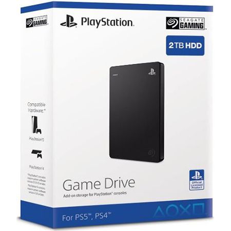 Seagate 2,5 Game Drive für PS4 & PS5 mit USB 3.0, 2TB für 80,99€ (statt 88€)