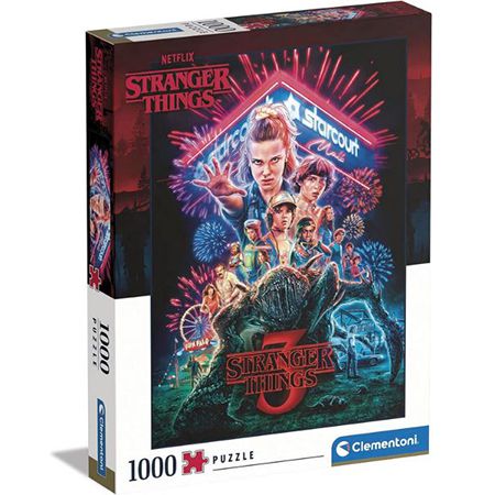 Clementoni 39653 Stranger Things, 1.000 Teile Puzzle für 11,90€ (statt 15€)