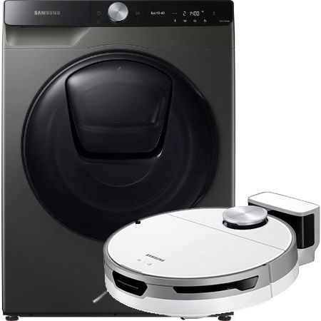 Samsung WD7500T Waschtrockner + Jet Bot Saugroboter für 999€ (statt 1.245€)