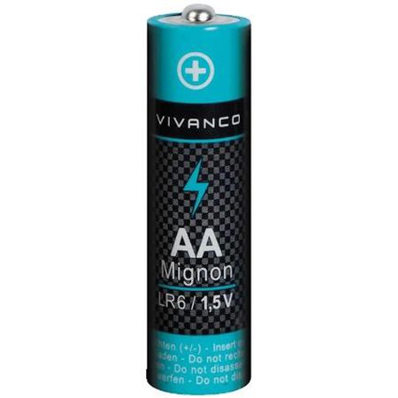 100er Pack Vivanco Mignon AA oder AAA Batterie, 1.5 V für 16,99€ (statt 20€)