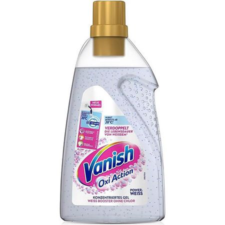 1,5L Vanish Oxi Action Powerweiss Gel für weiße Wäsche ab 8,43€ (statt 12€)