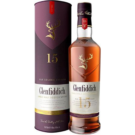Glenfiddich Single Malt Scotch Whisky Solera, 15 Jahre ab 39,42€ (statt 47€)