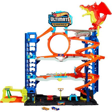 Hot Wheels HKX48 Ultimative Garage inkl. 2 Fahrzeugen für 99,99€ (statt 113€)