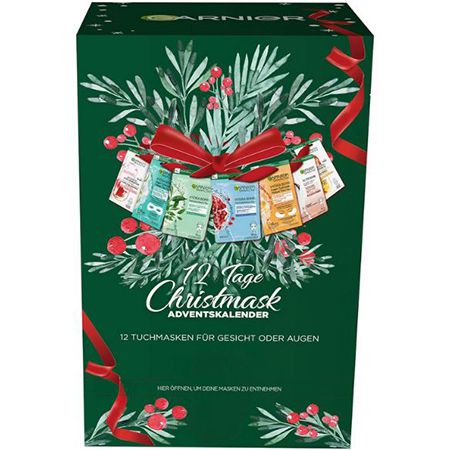 Garnier Tuchmasken Adventskalender für 13,96€ (statt 20€)