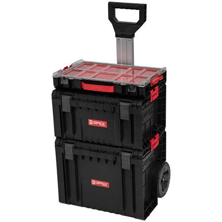 Qbrick System Werkzeugwagen Set mit Organizer, Box & Cart für 79,99€ (statt 118€)