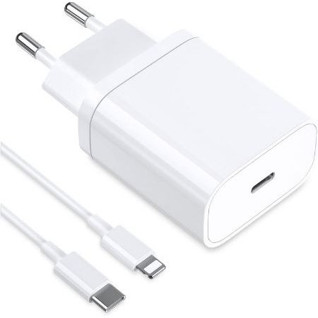 Er Estavel iPhone USB C auf Lightning Schnellladegerät mit 20W für 6,99€ (statt 14€)