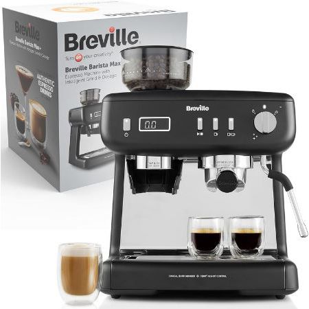 Breville VCF152X Barista Max+ Siebträgermaschine für 356,65€ (statt 457€)