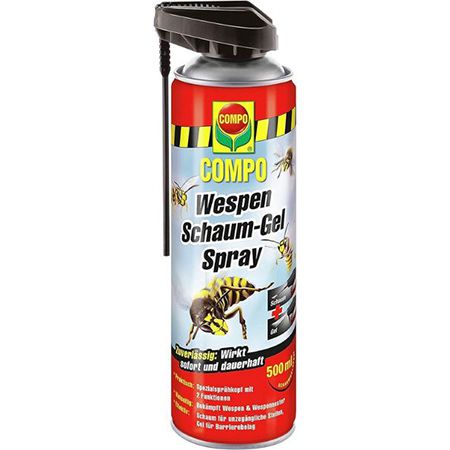 🐝 Compo Wespen Schaum Gel Spray inkl. Sprührohr für 6,99€ (statt 11€)