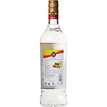 Cachaca 51 Brazil   Das Original aus Brasilien, 1 Liter für 14,19€ (statt 19€)