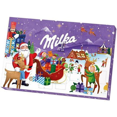 Milka Adventskalender mit Schoko-Figuren & Milchcreme für 6,99€ (statt 15€)