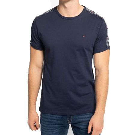 2x Tommy Hilfiger Logo Tape T Shirt in 2 Farben für 46,59€ (statt 60€)